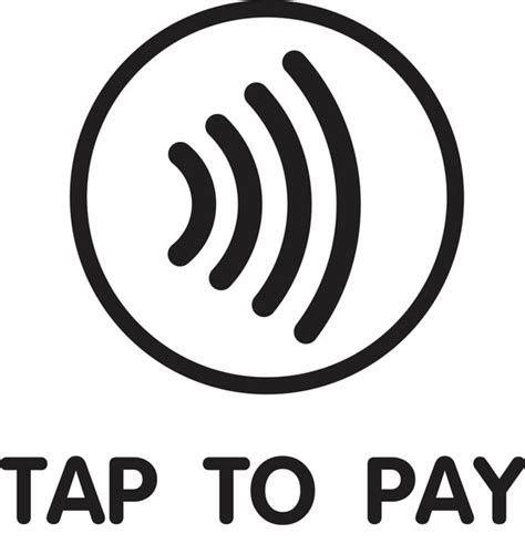 tap and go credit card symbol